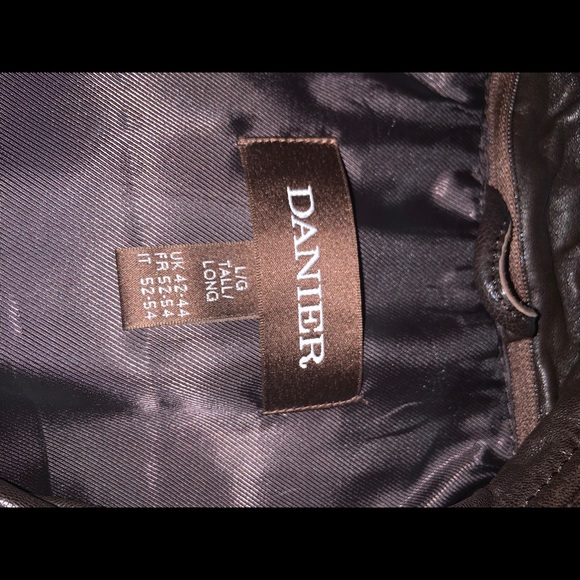 Vintage Danier Genuine Leather Jacket - Picture 2 of 4